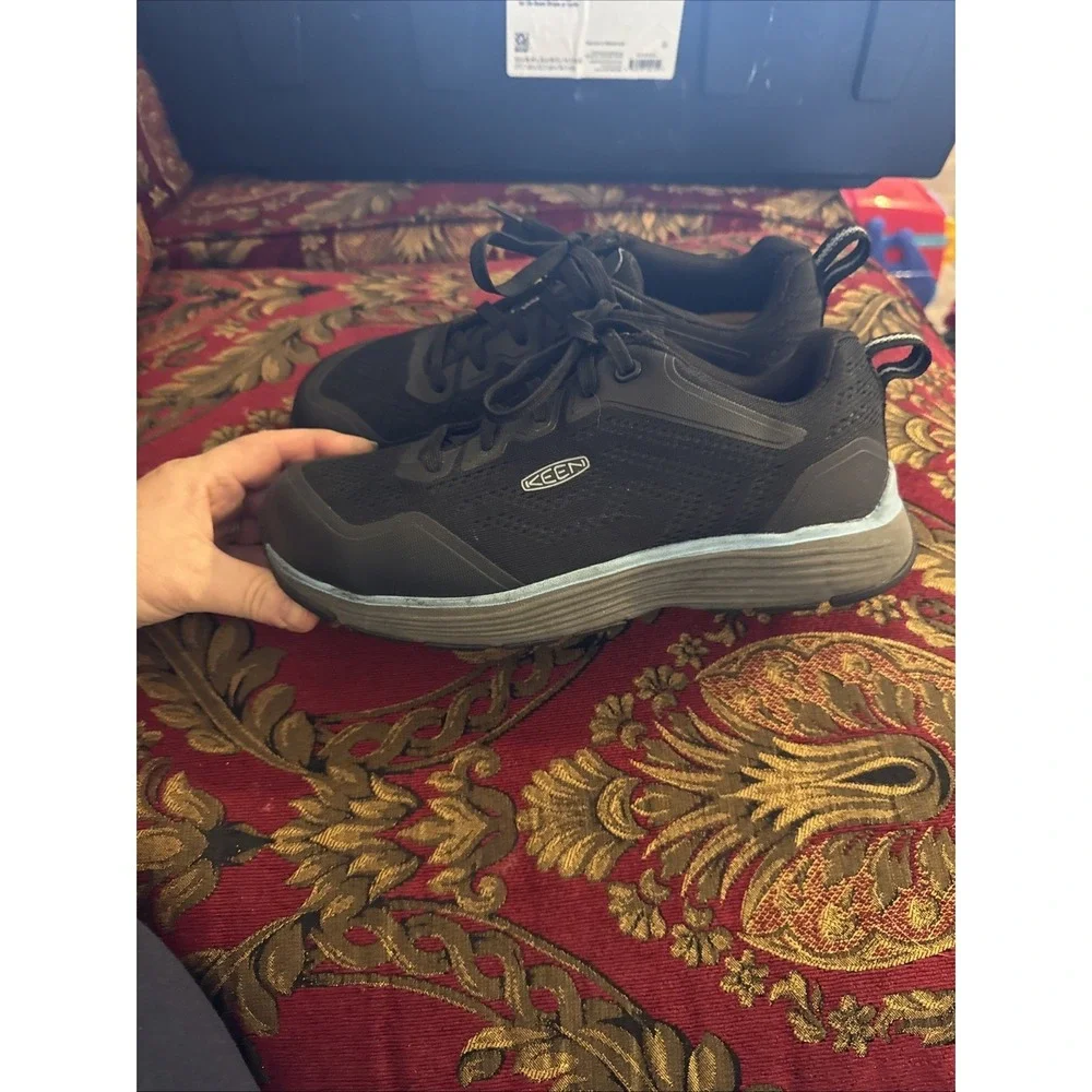 KEEN Utility Sparta 2 Low Height Alloy Toe Industrial Work Shoe Black Women's 9